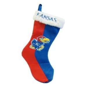    Kansas Jayhawks KU NCAA 17 Holiday Stocking