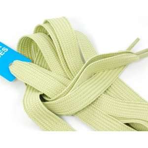  Shoe Laces Flat Thick   54 Inches Long   Khaki Everything 