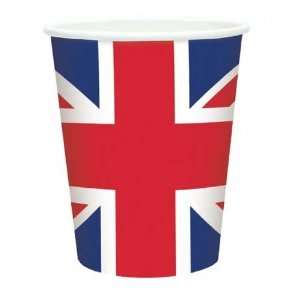  Great Britain Flag Paper Cups [Kitchen & Home]: Home 