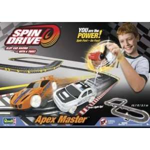   16.7 Spin Drive Race Set, Non Electric (Slot Cars) Toys & Games