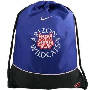 Nike Arizona Wildcats Royal Blue Drawstring Gym Sack:  