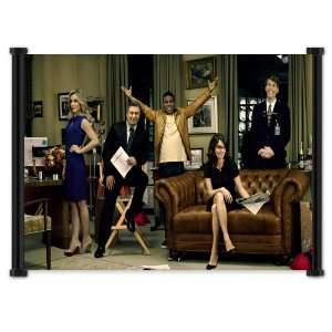  30 Rock TV Show Fabric Wall Scroll Poster (26x16) Inches 