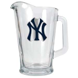  New York Yankees 60 oz. MLB Glass Beer Pitcher