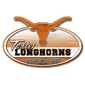  Texas Longhorns Wall Sign   Wood Style: Kitchen & Dining