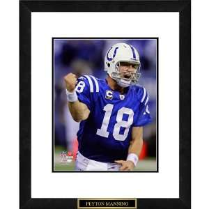  Peyton Manning Framed Double Matted NFL Sports Bar Sign 