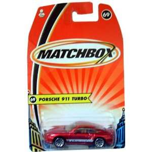  Porsche 911 Turbo Matchbox Car #69 