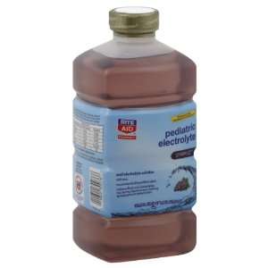 Rite Aid Pediatric Electrolyte, Grape, 33.8 oz