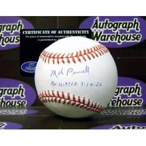 Mel Parnell Autographed/Hand Signed Baseball inscribed No Hitter 7 14 