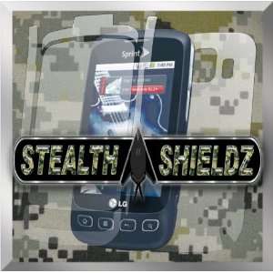  2 Pack Stealth Shieldz© Virgin Mobile LG OPTIMUS V FULL 