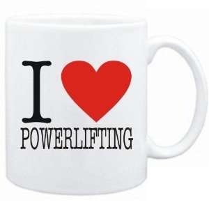  New  I Love Powerlifting  Classic Mug Sports: Home 