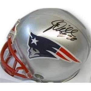  Corey Dillon autographed Football Mini Helmet (New England 
