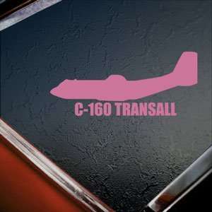  C 160 TRANSALL Pink Decal Military Soldier Window Pink 
