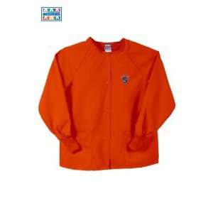  Syracuse University SU Logo Orange Nursing Jacket: Sports & Outdoors