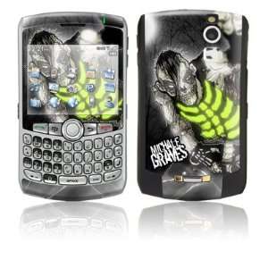  Zombie Design Protective Skin Decal Sticker for Blackberry 