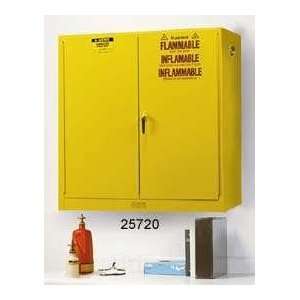   25804 17 GAL. YELLOW WALL MOUNT SAFETY CABINET(CON: Home Improvement
