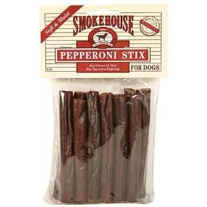  SmokeHouse Pepperoni Stix Natural Dog Chew Treats: Pet 
