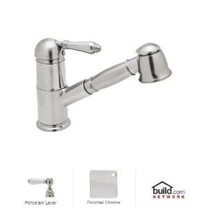   Country Kitchen Lead Free Single Handle Pullout Kitchen Faucet from th