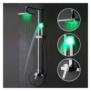   Shower Faucet with 8 inch Shower Head Hand Shower