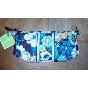  Vera Bradley Small Bow Cosmetic ~ Mod Floral Blue 