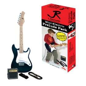   Reynolds JRPKSTGD Mini Electric Guitar Pack: Musical Instruments
