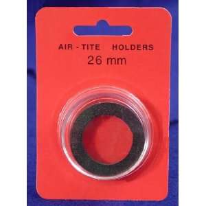    Air Tite H Black Ring Coin Holder for 26mm Coins 
