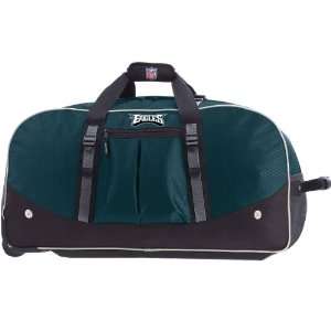  Philadelphia Eagles 35 Inch Duffle Bag with Wheels: Sports & Outdoors