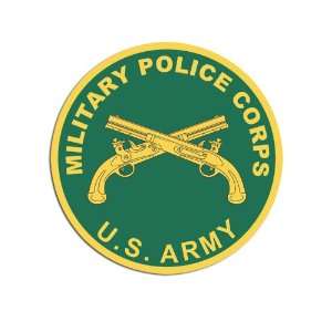  Round US Army Military Police MP Seal Sticker Everything 