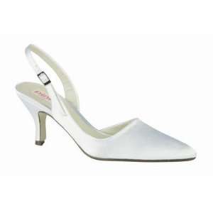   London PASTEL WHITE Pastel Pump in White Size: 10, Color: White: Baby