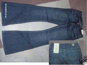 NWT AMERICAN EAGLE AE DOWNTOWN FLARE JEANS 6 REGULAR  