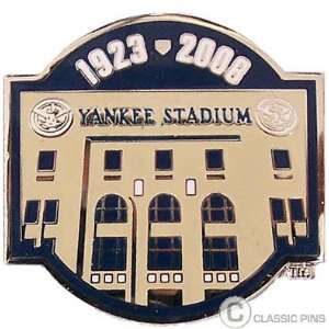  Yankee Stadium Final Season 1923   2008 Pin: Sports 