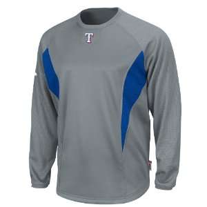  MLB Texas Rangers Long Sleeve Crew Tech Fleece Pullover 