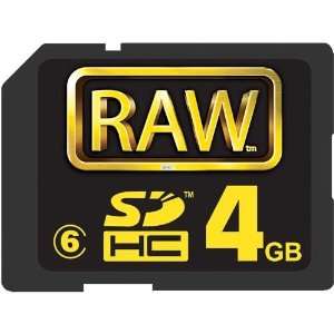  Hoodman 4GB RAW SDHC Memory Card Electronics