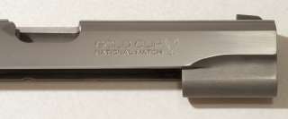 Colt Gold Cup National Match Stainless Slide w Rib Eliason Wilson pin 