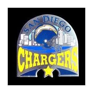  Glossy NFL Team Pin   San Diego Chargers: Sports 