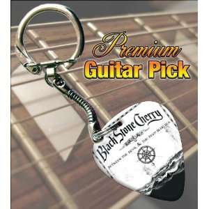  Black Stone Cherry Devil & Sea Premium Guitar Pick Keyring 