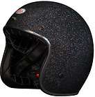 Bell Custom 500 Motorcycle Helmet Black Shimmer Glitter Multicolor 