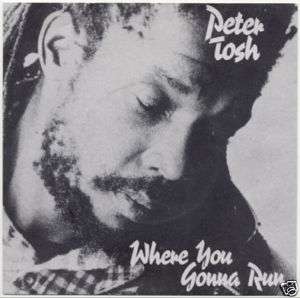 PETER TOSH Where You Gonna Run/Stop That Train 1983 45  