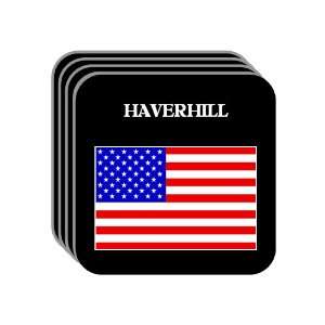  US Flag   Haverhill, Massachusetts (MA) Set of 4 Mini 