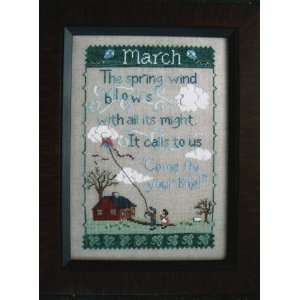 Monthly Sampler Series March Arts, Crafts & Sewing
