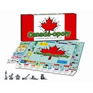  Canada Opoly Family Board Game by Late for the Sky Toys & Games