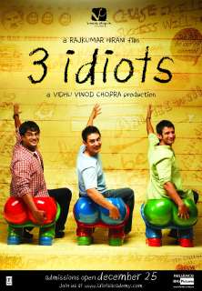 Movie Poster   3 Idiots, Indian Movie, Bollywood, 12 x 8  
