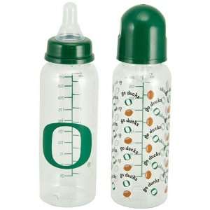  Oregon Ducks Two Pack 9 oz. Baby Bottles: Sports 