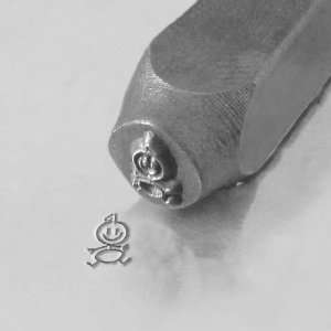  Baby Stick Figure Impress Art Punch Stamp for Metal 1/4 