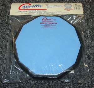 NEW CAPPELLA 6 DOUBLE SIDED DRUMMER PRACTICE PAD  
