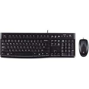 New Logitech MK120 Keyboard & Mouse USB Cable Keyboard USB Cable Mouse 