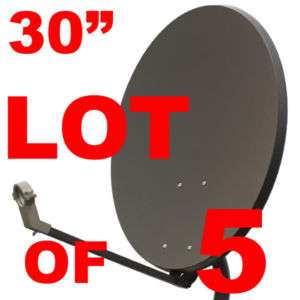 LOT 30 SATELLITE TV DISH ANTENNA 33 36 FTA FREE TO AIR  