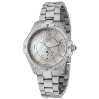 Invicta Womens 0262 II Collection Diamond Accented Stainless Steel 