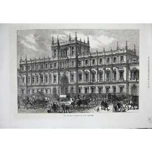  1873 Buildings Burlington House Piccadilly Architecture 