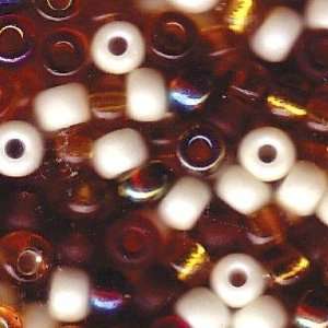  Honey Butter Mix Size 6 Miyuki Seed Beads Tube: Arts 