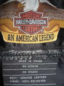 Harley Davidson Womens Leather Jacket  